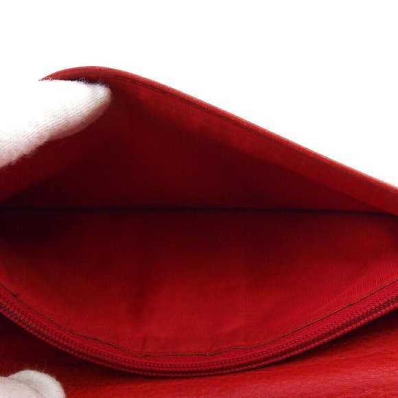 DIOR Long Wallet CD Mark Leather Authentic - Picture 2 of 11